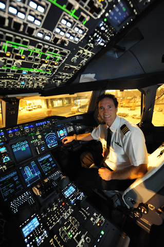 A380 at Sydney International Terminal (Courtesy Richard de Crespigny)