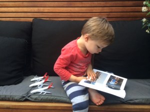 Oliver Klaas (3 yrs old) (Photo Jason Klaas)