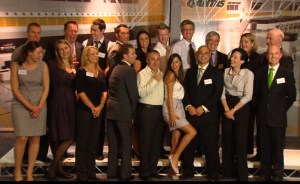 Some of the wonderful QF32 cabin crew at the Awards Ceremony - 2011