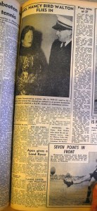 Nancy-Bird Walton at opening of Albury Airport -14 Sep 1964