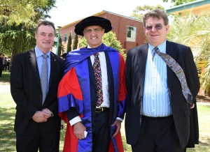 Mick Keelty and Nick O’Brien of the Australian Institute of Police Management.