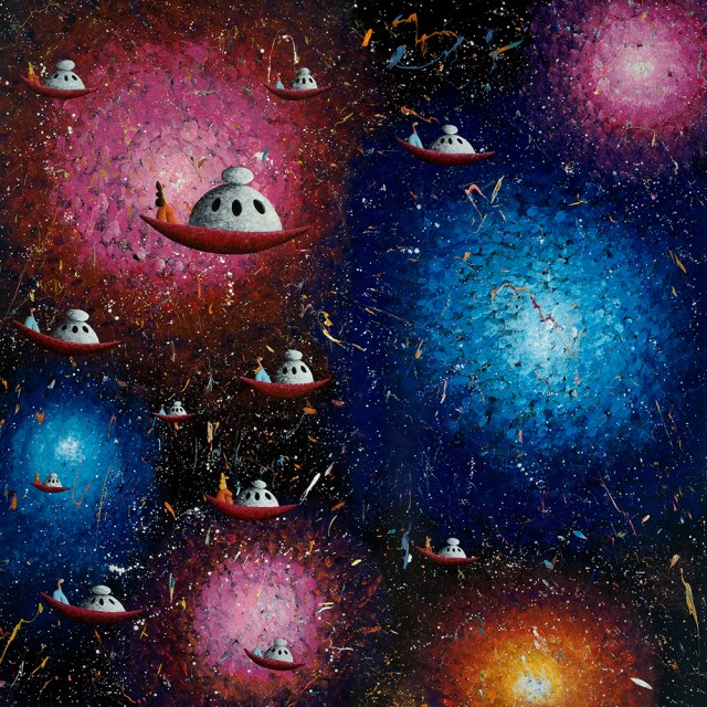 Journey to the future (Painting by Coplu http://Coplu.com)