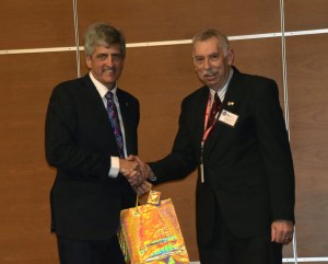 Capt Donald L Van Dyke, FRAeS Permanent Representative to ICAO RAeS (Photo Bernard C Cornell CD)