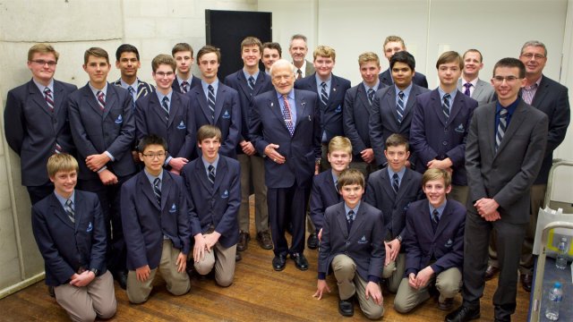 The Code Cadets with Buzz (Canberra November 2016)